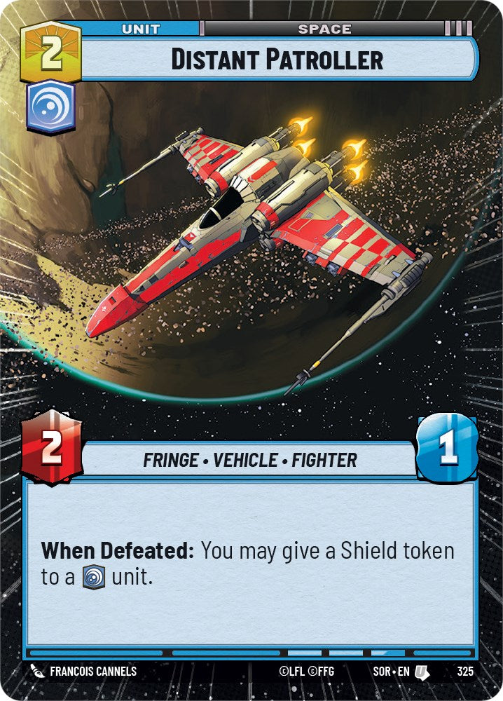Distant Patroller (Hyperspace) (325) [Spark of Rebellion] | Cards and Coasters CA