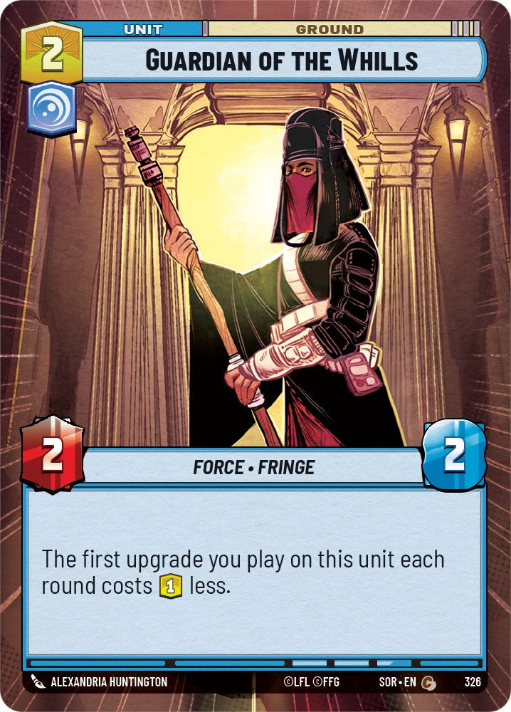Guardian of the Whills (Hyperspace) (326) [Spark of Rebellion] | Cards and Coasters CA