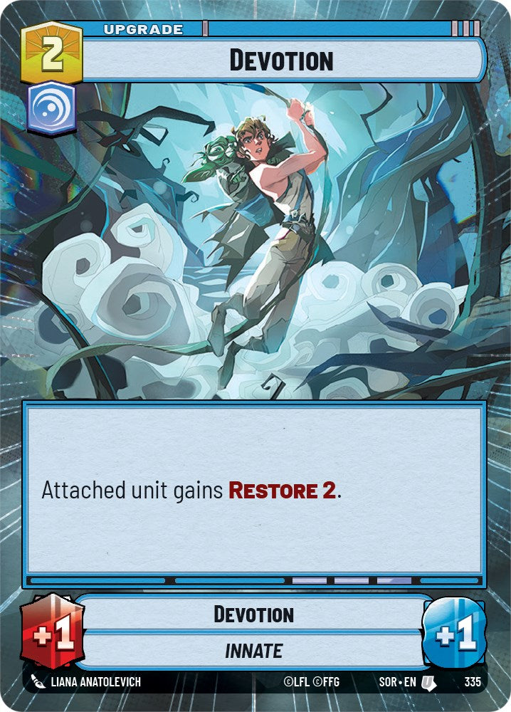 Devotion (Hyperspace) (335) [Spark of Rebellion] | Cards and Coasters CA
