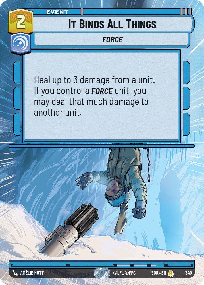 It Binds All Things (Hyperspace) (340) [Spark of Rebellion] | Cards and Coasters CA