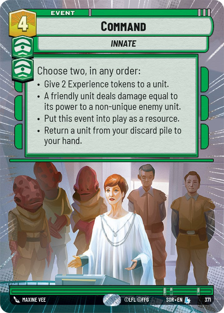 Command (Hyperspace) (371) [Spark of Rebellion] | Cards and Coasters CA
