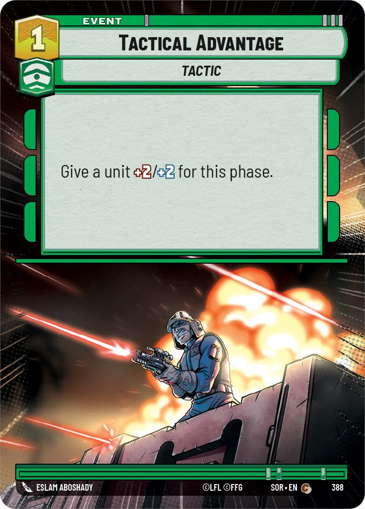Tactical Advantage (Hyperspace) (388) [Spark of Rebellion] | Cards and Coasters CA