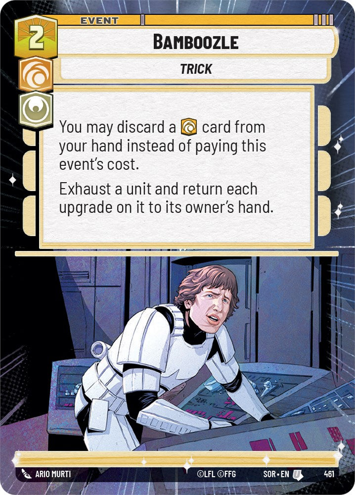 Bamboozle (Hyperspace) (461) [Spark of Rebellion] | Cards and Coasters CA