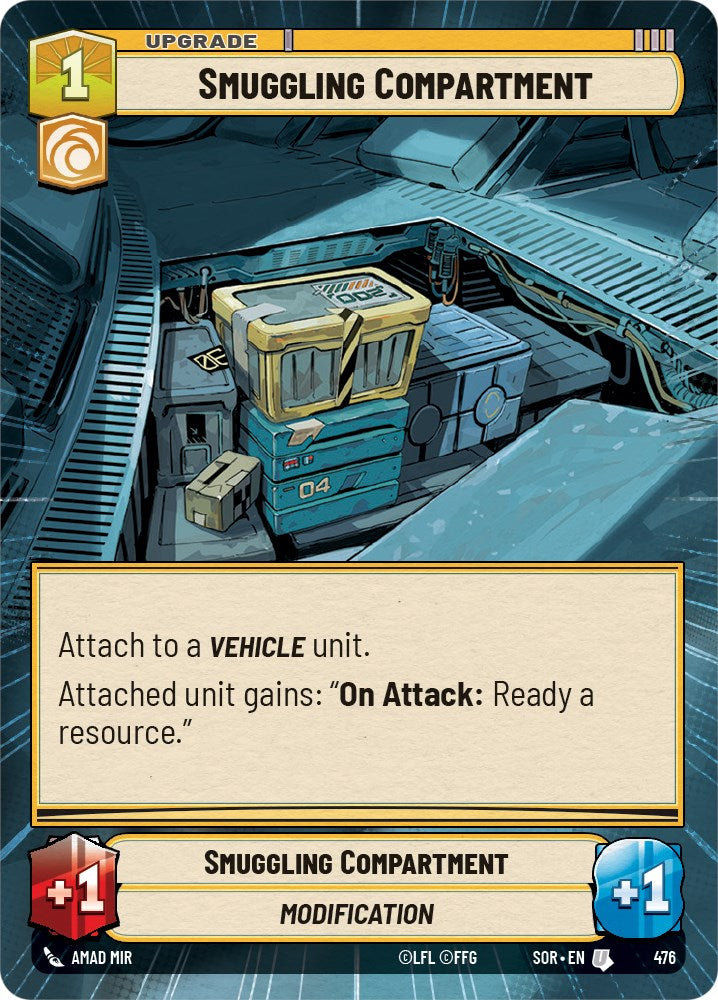 Smuggling Compartment (Hyperspace) (476) [Spark of Rebellion] | Cards and Coasters CA