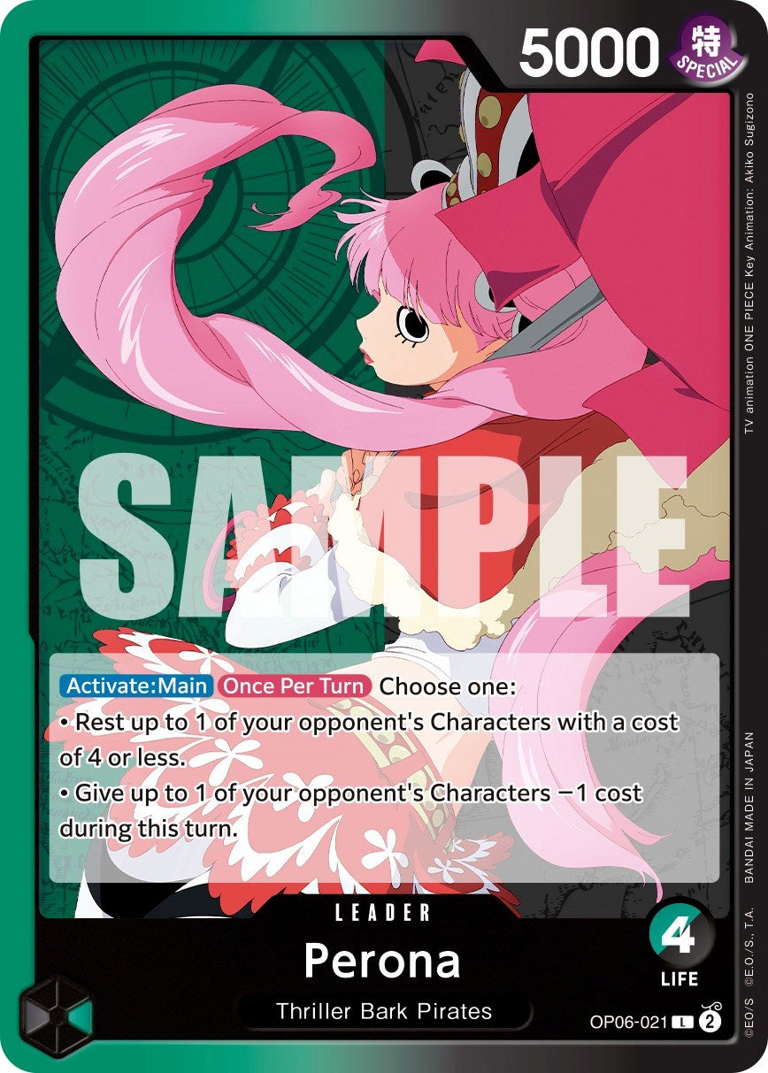 Perona [Wings of the Captain] | Cards and Coasters CA