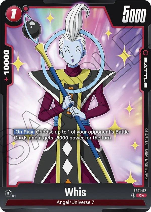 Whis (Bonus Pack Alternate Art) [Starter Deck: Son Goku] | Cards and Coasters CA