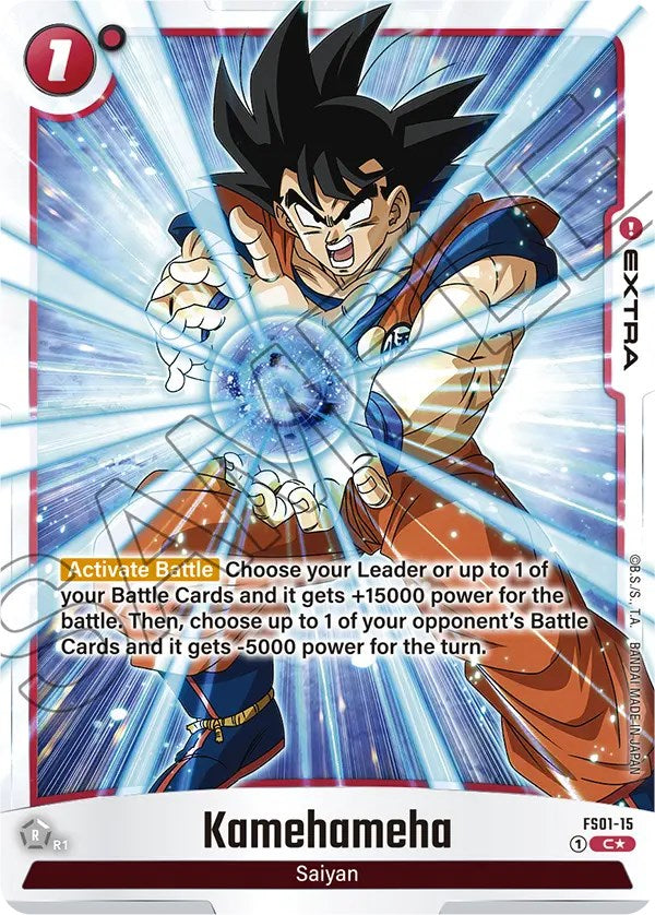 Kamehameha (Bonus Pack Alternate Art) [Starter Deck: Son Goku] | Cards and Coasters CA