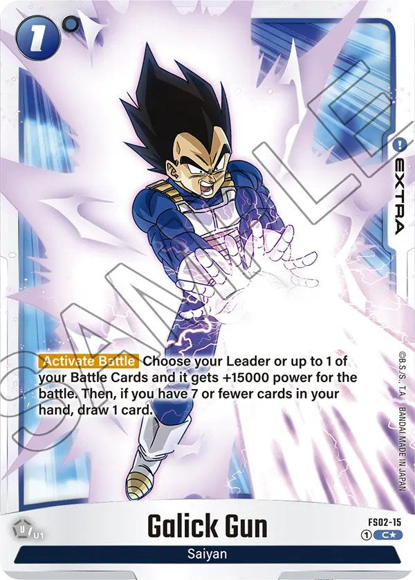 Galick Gun (Bonus Pack Alternate Art) [Starter Deck: Vegeta] | Cards and Coasters CA