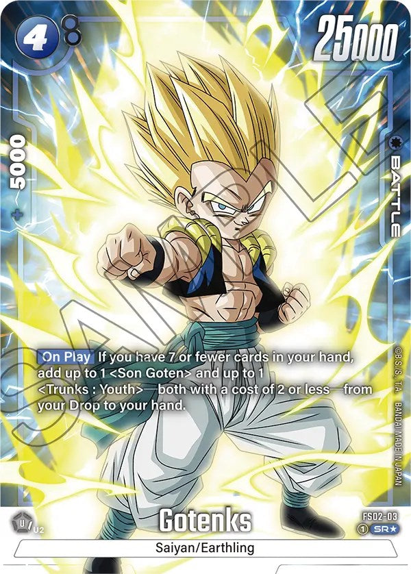 Gotenks (FS02-03) (Bonus Pack Alternate Art) [Starter Deck: Vegeta] | Cards and Coasters CA