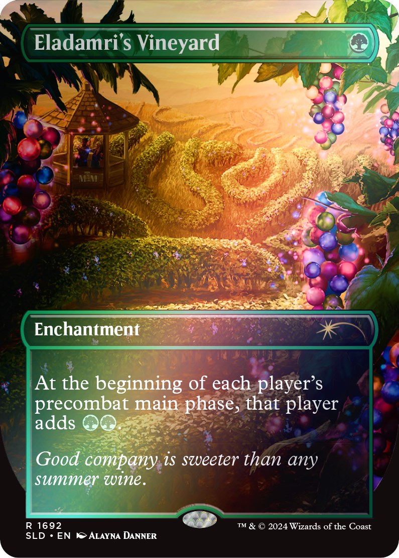 Eladamri's Vineyard (Rainbow Foil) [Secret Lair Drop Series] | Cards and Coasters CA