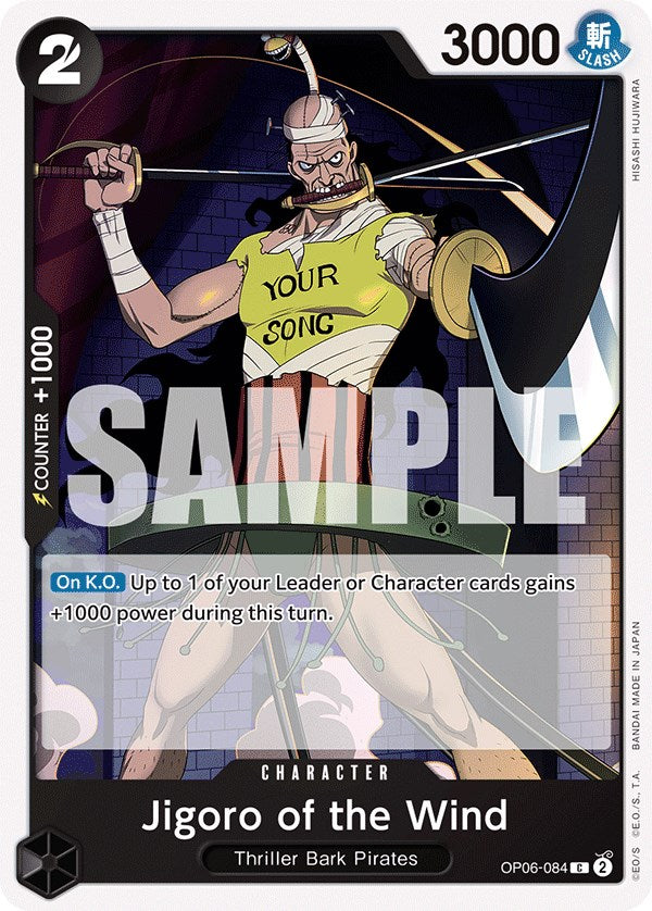 Jigoro of the Wind [Wings of the Captain] | Cards and Coasters CA