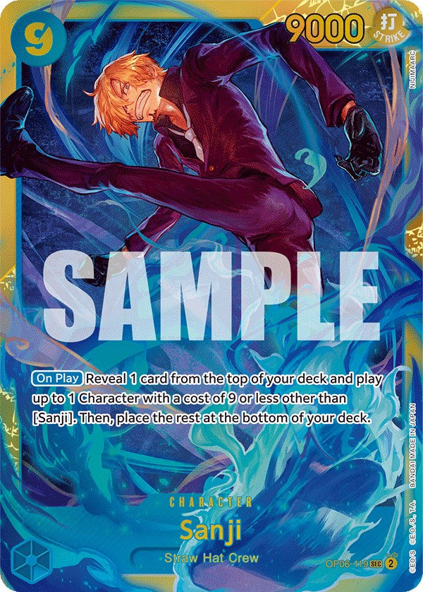 Sanji [Wings of the Captain] | Cards and Coasters CA