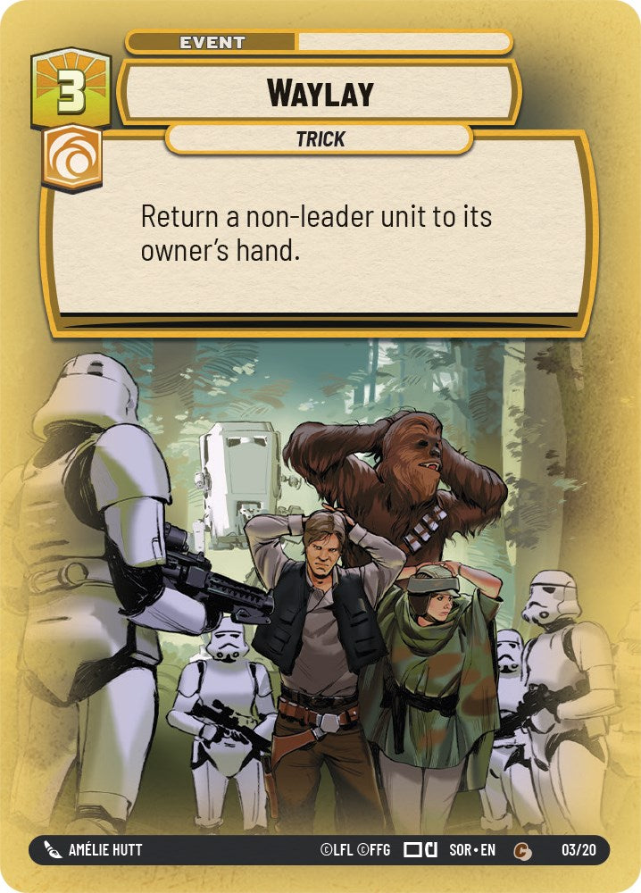 Waylay (3/20) [Spark of Rebellion: Weekly Play] | Cards and Coasters CA