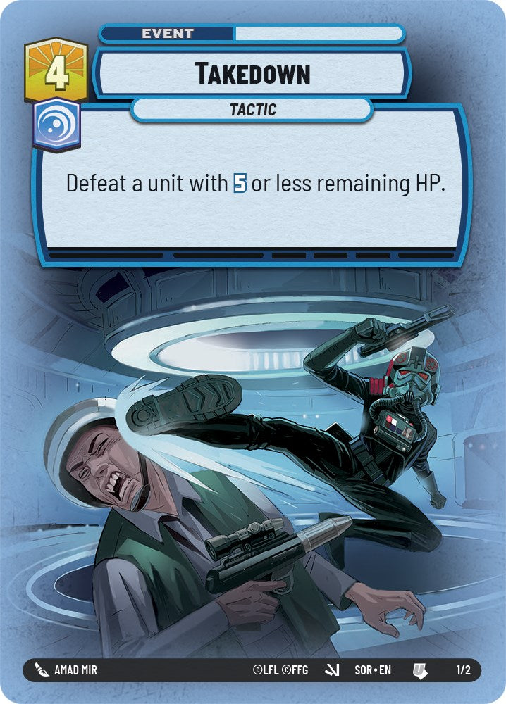 Takedown (1/2) [Store Showdown Promos] | Cards and Coasters CA