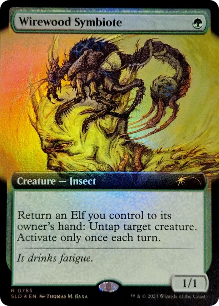 Wirewood Symbiote (Extended Art) [Secret Lair Drop Series] | Cards and Coasters CA