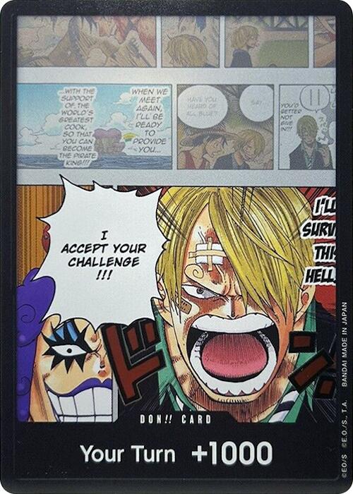 DON!! Card (Ivankov & Sanji) (Double Pack Set Vol. 3) [Wings of the Captain] | Cards and Coasters CA