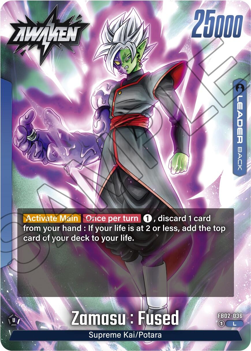 Zamasu : Fused [Blazing Aura] | Cards and Coasters CA