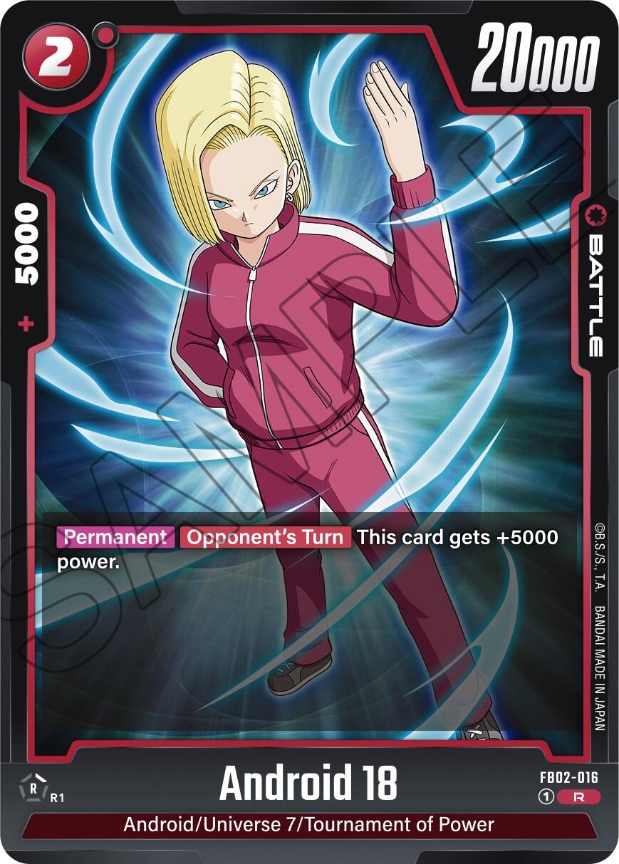 Android 18 [Blazing Aura] | Cards and Coasters CA