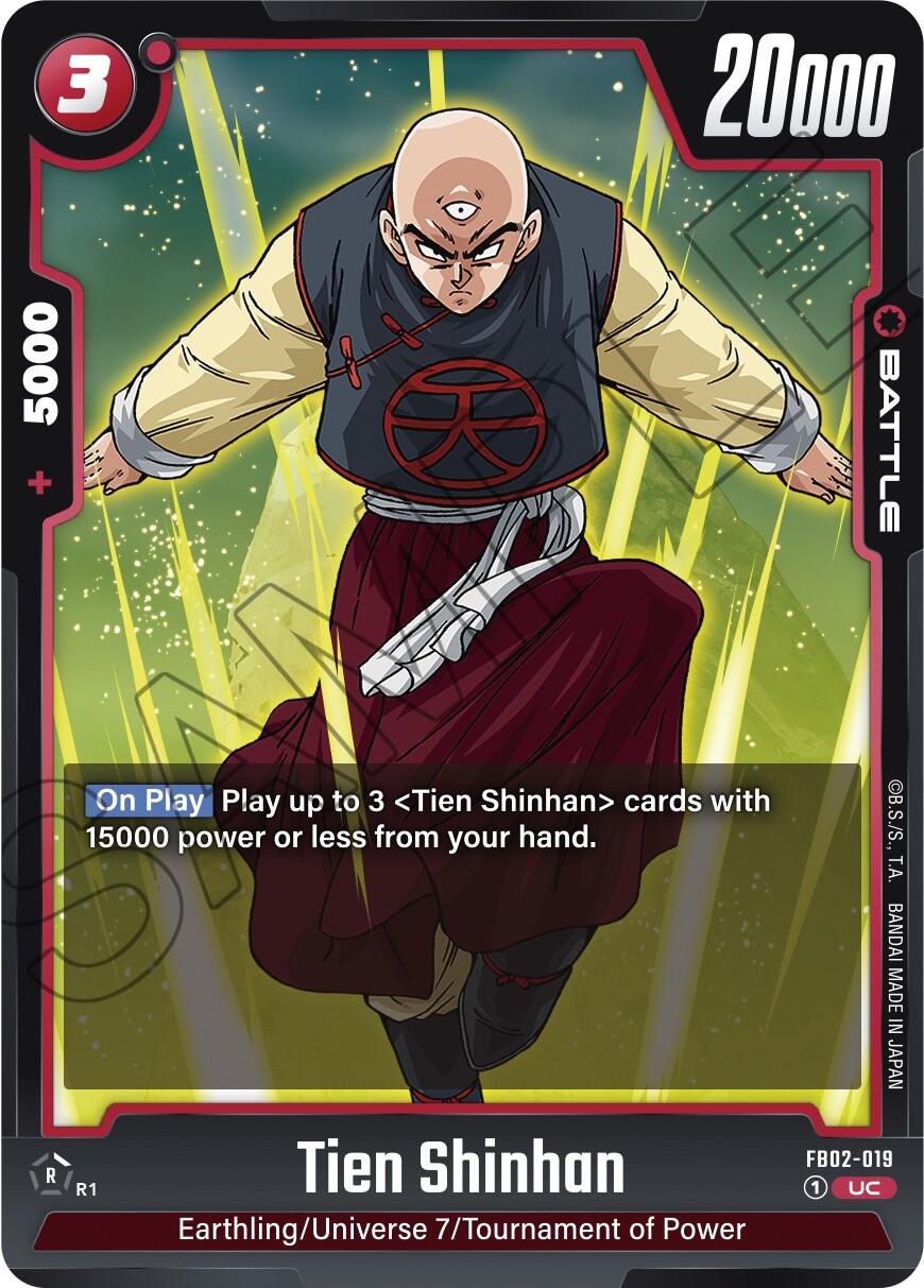 Tien Shinhan [Blazing Aura] | Cards and Coasters CA