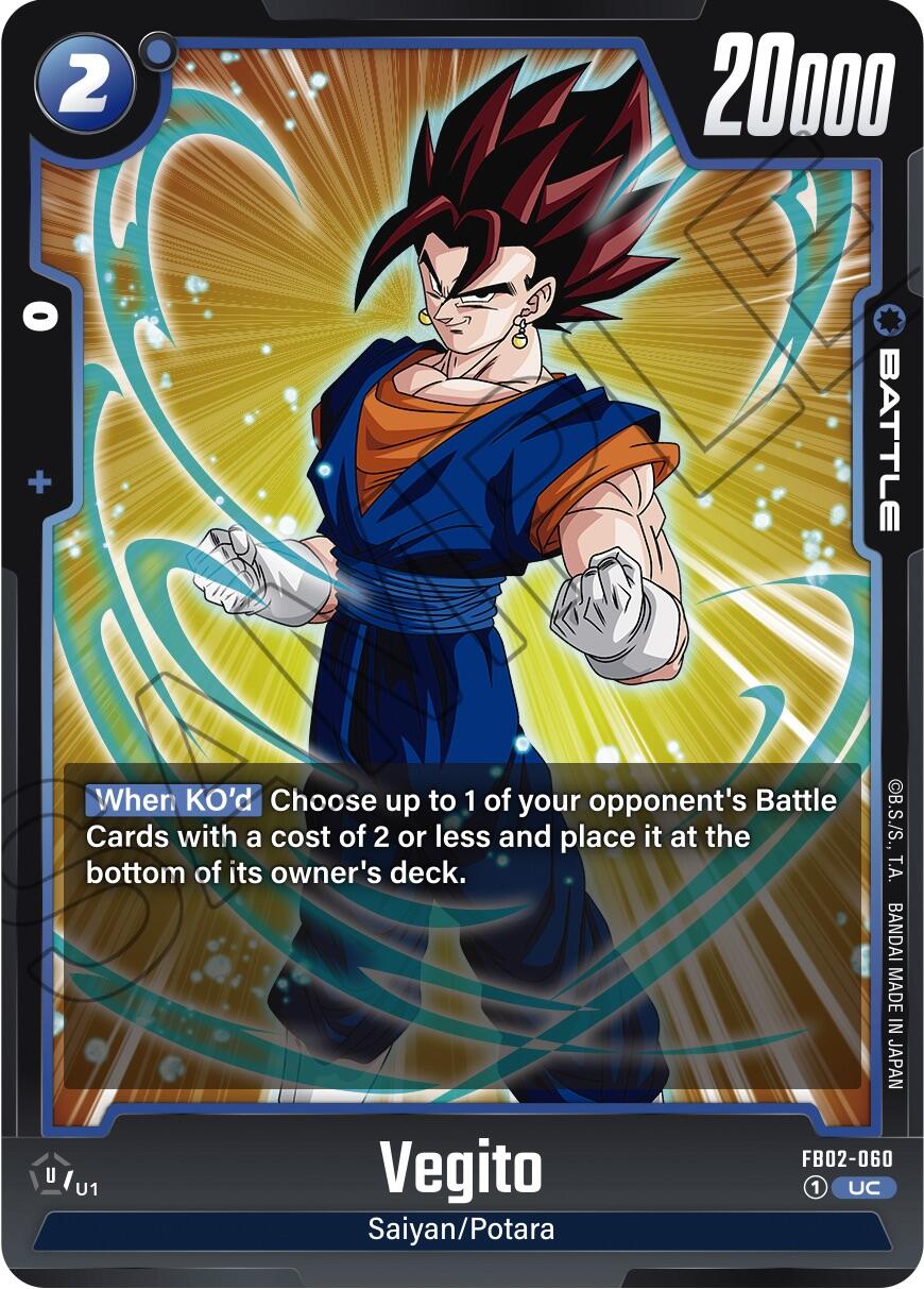 Vegito [Blazing Aura] | Cards and Coasters CA