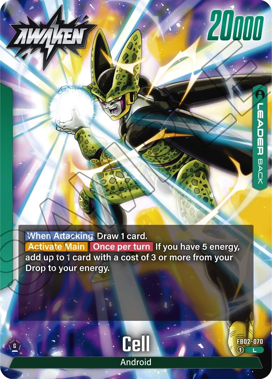 Cell [Blazing Aura] | Cards and Coasters CA