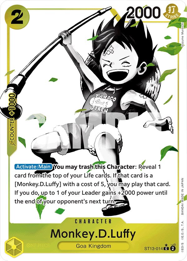 Monkey.D.Luffy (Parallel) [Ultra Deck: The Three Brothers] | Cards and Coasters CA