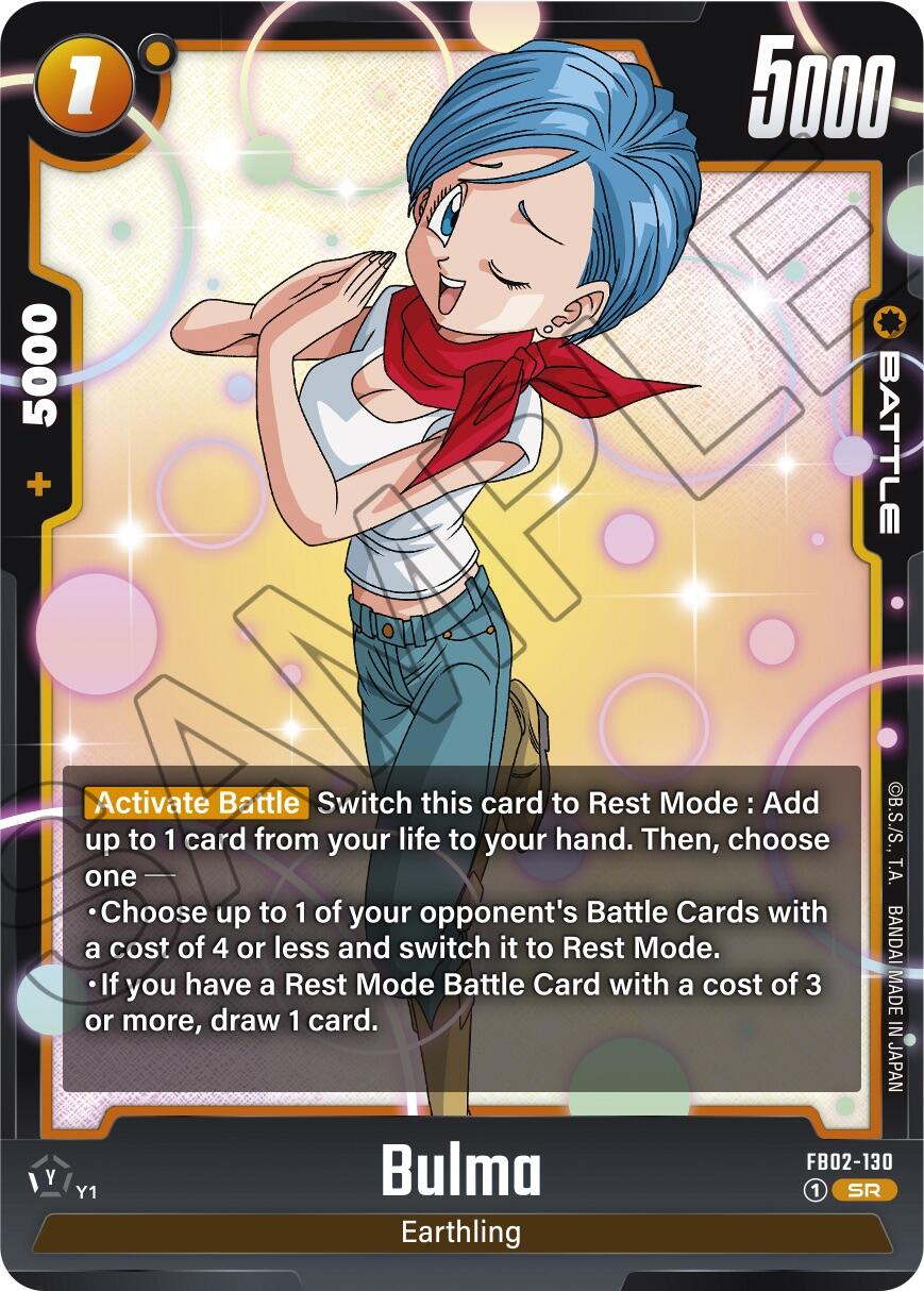 Bulma [Blazing Aura] | Cards and Coasters CA