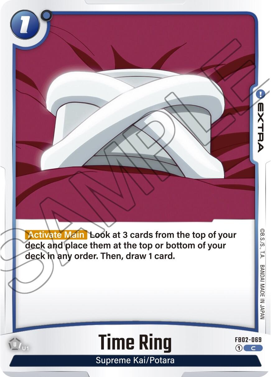 Time Ring [Blazing Aura] | Cards and Coasters CA