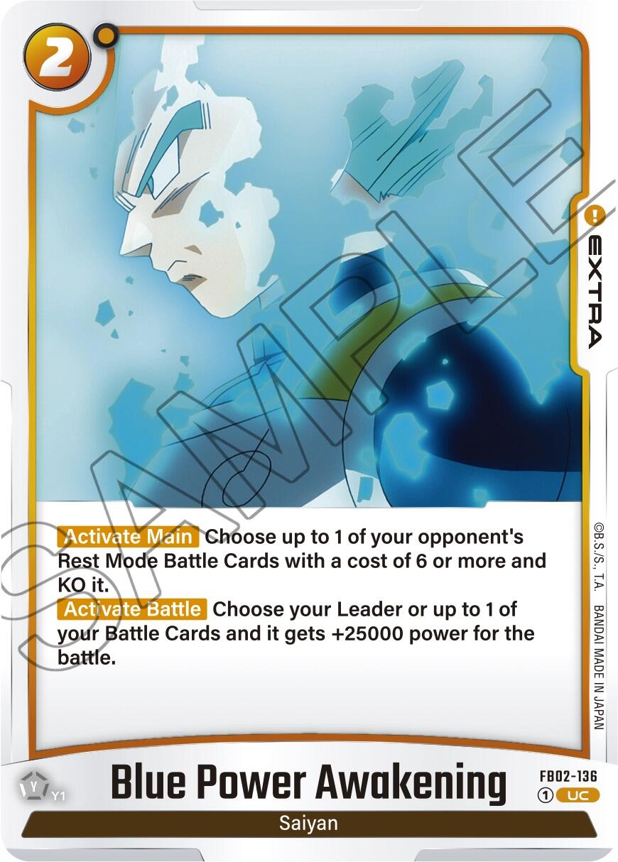 Blue Power Awakening [Blazing Aura] | Cards and Coasters CA