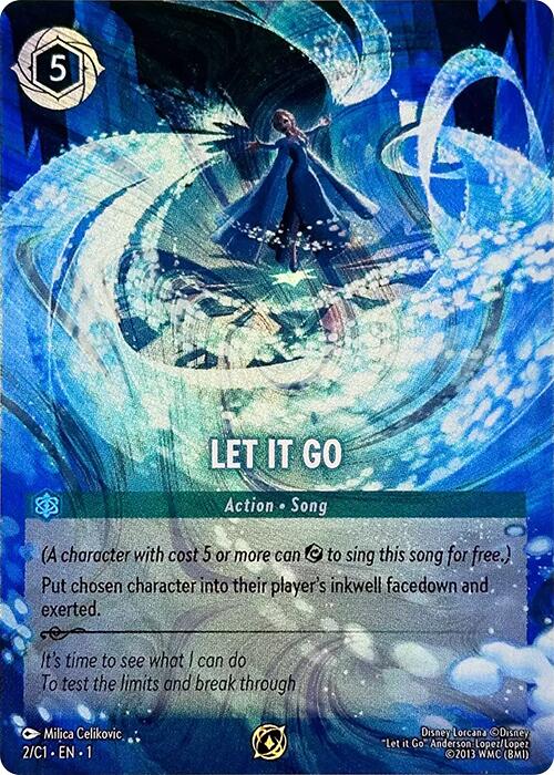 Let It Go (2) [Promo Cards] | Cards and Coasters CA