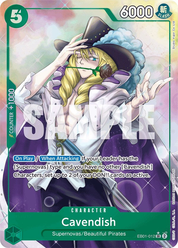 Cavendish (Alternate Art) [Extra Booster: Memorial Collection] | Cards and Coasters CA