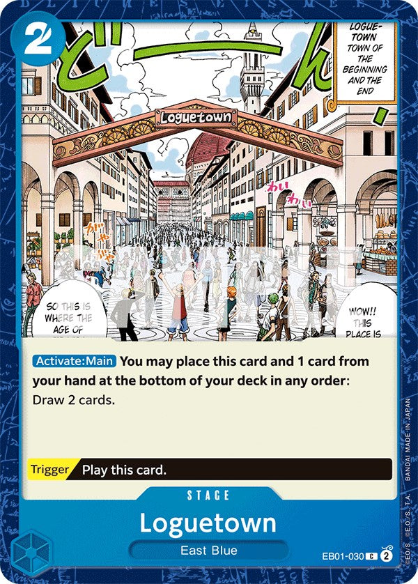 Loguetown [Extra Booster: Memorial Collection] | Cards and Coasters CA