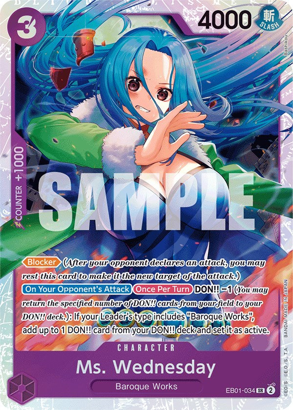 Ms. Wednesday [Extra Booster: Memorial Collection] | Cards and Coasters CA