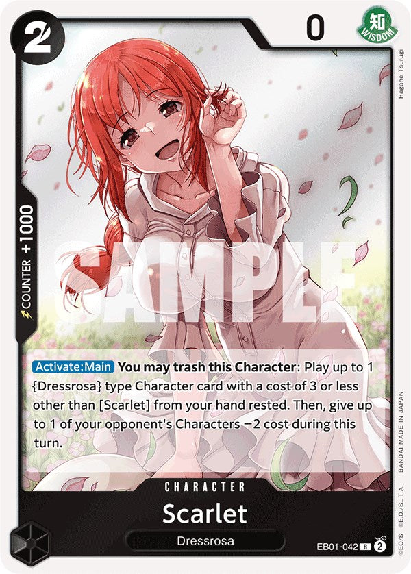 Scarlet [Extra Booster: Memorial Collection] | Cards and Coasters CA