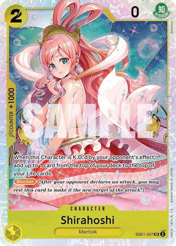 Shirahoshi [Extra Booster: Memorial Collection] | Cards and Coasters CA