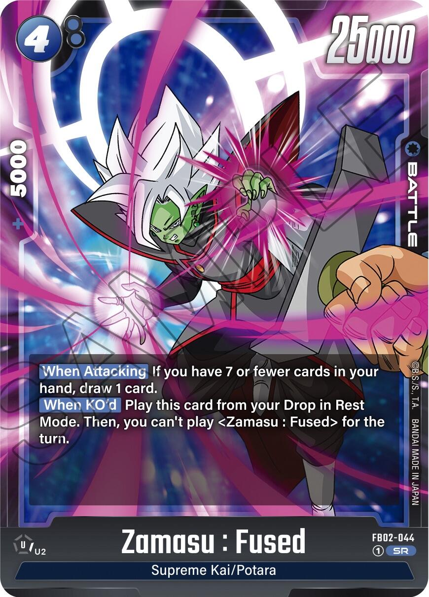 Zamasu : Fused (FB02-044) [Blazing Aura] | Cards and Coasters CA