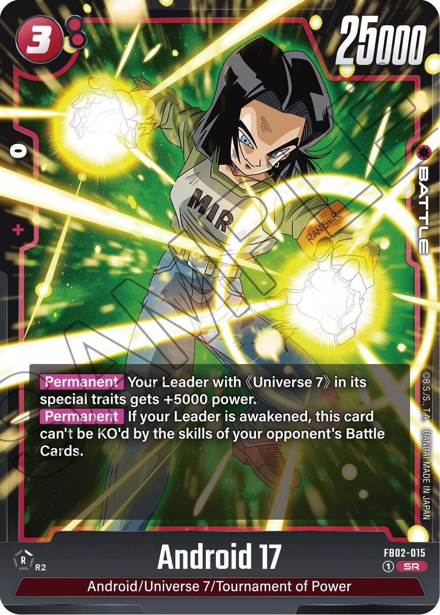 Android 17 [Blazing Aura] | Cards and Coasters CA