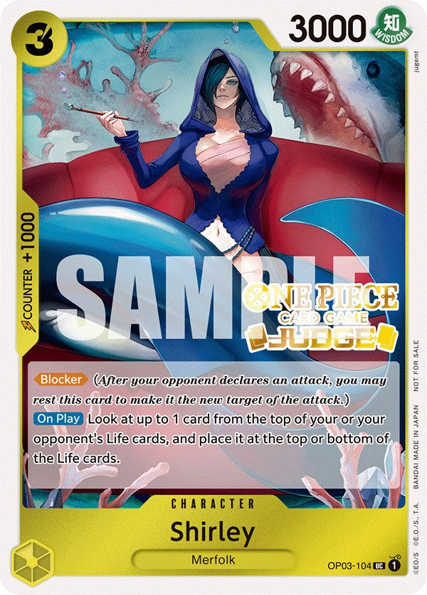 Shirley (Judge Pack Vol. 3) [One Piece Promotion Cards] | Cards and Coasters CA