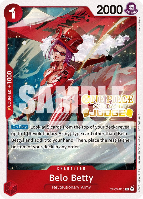 Belo Betty (Judge Pack Vol. 3) [One Piece Promotion Cards] | Cards and Coasters CA