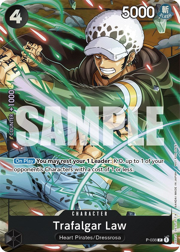 Trafalgar Law (Event Pack Vol. 4) [One Piece Promotion Cards] | Cards and Coasters CA