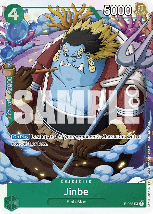 Jinbe (Event Pack Vol. 4) [One Piece Promotion Cards] | Cards and Coasters CA