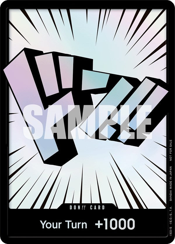 DON!! Card (3D Text) [One Piece Promotion Cards] | Cards and Coasters CA