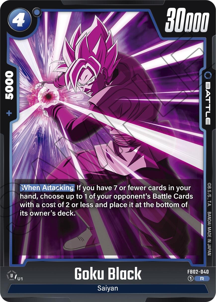 Goku Black [Blazing Aura] | Cards and Coasters CA