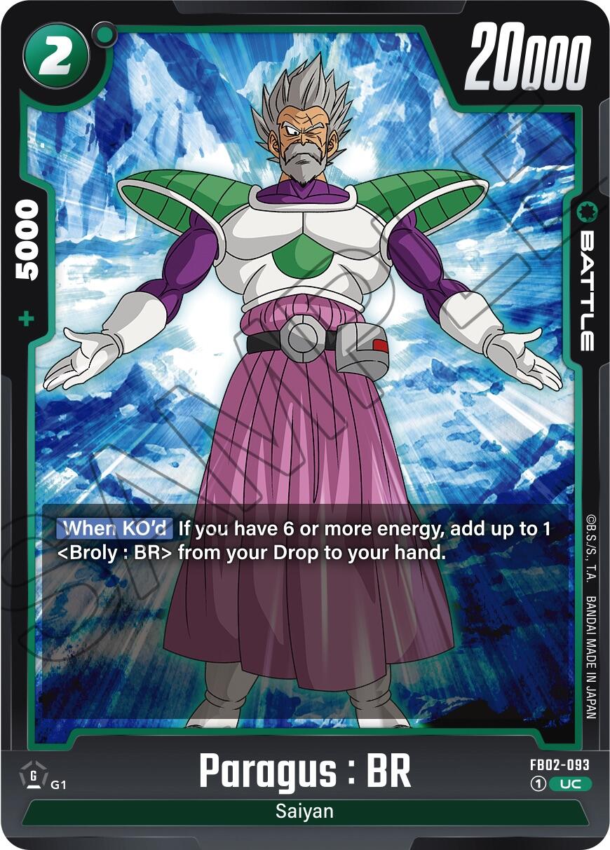 Paragus : BR [Blazing Aura] | Cards and Coasters CA