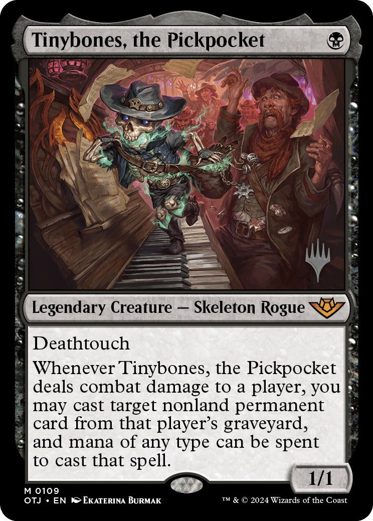 Tinybones, the Pickpocket (Promo Pack) [Outlaws of Thunder Junction Promos] | Cards and Coasters CA