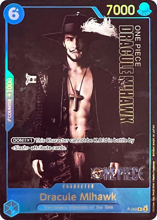 Dracule Mihawk [Live Action Edition] | Cards and Coasters CA