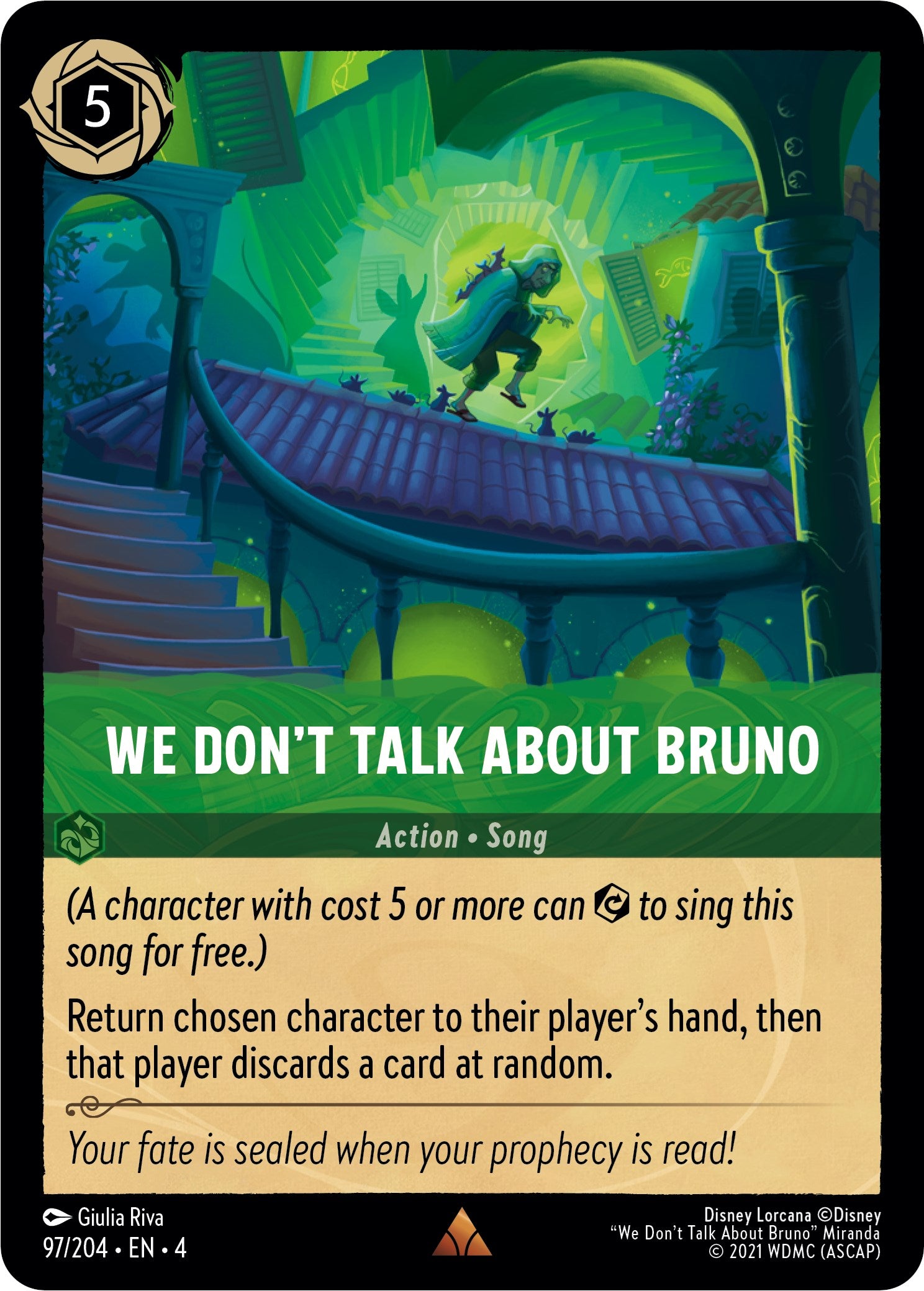 We Don't Talk About Bruno (97/204) [Ursula's Return] | Cards and Coasters CA