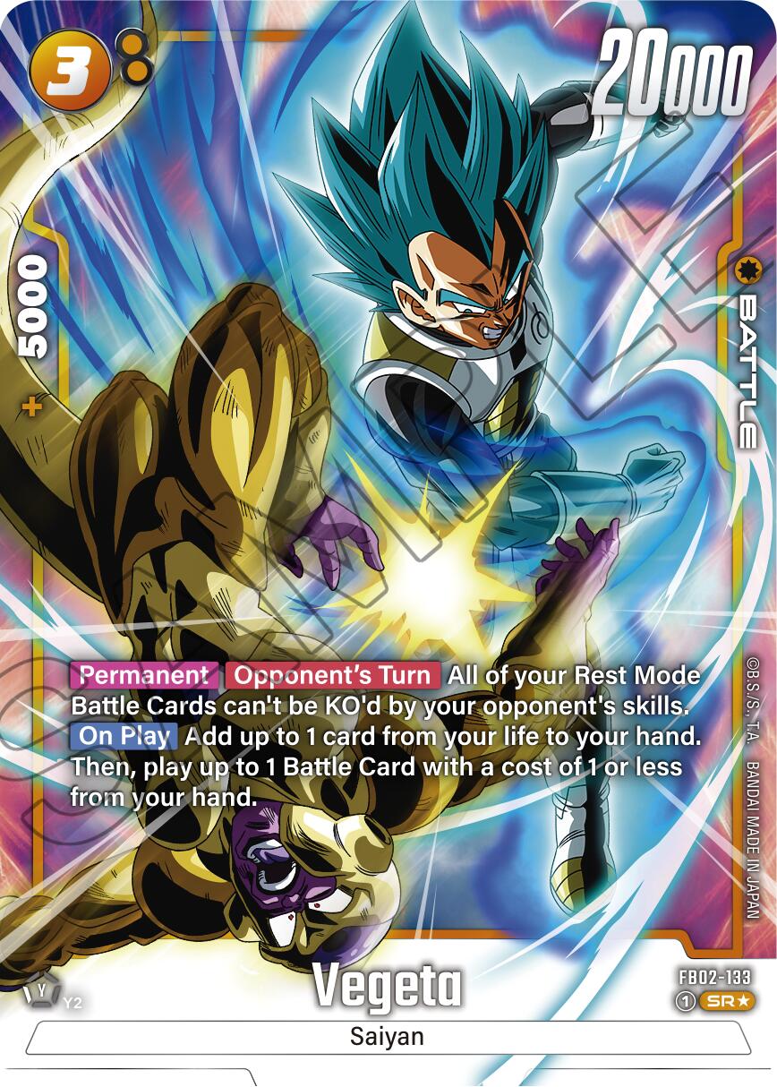 Vegeta (Alternate Art) [Blazing Aura] | Cards and Coasters CA