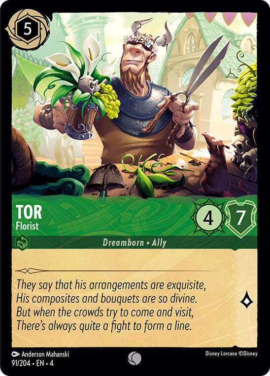 Tor - Florist (91/204) [Ursula's Return] | Cards and Coasters CA