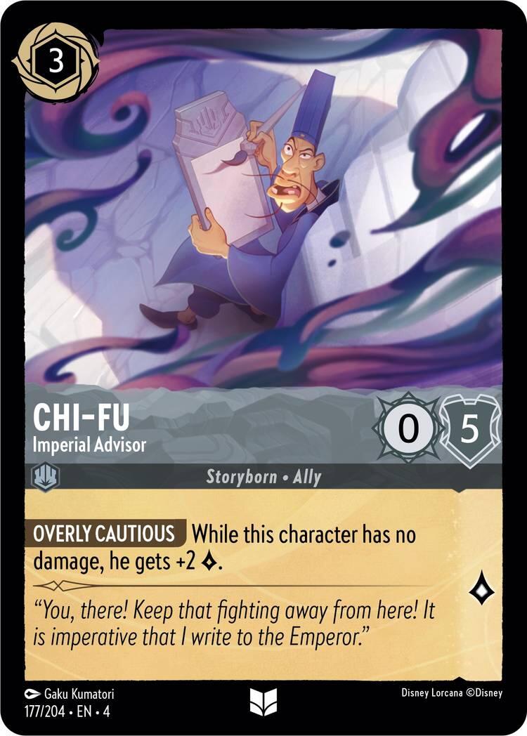Chi-Fu - Imperial Advisor (177/204) [Ursula's Return] | Cards and Coasters CA